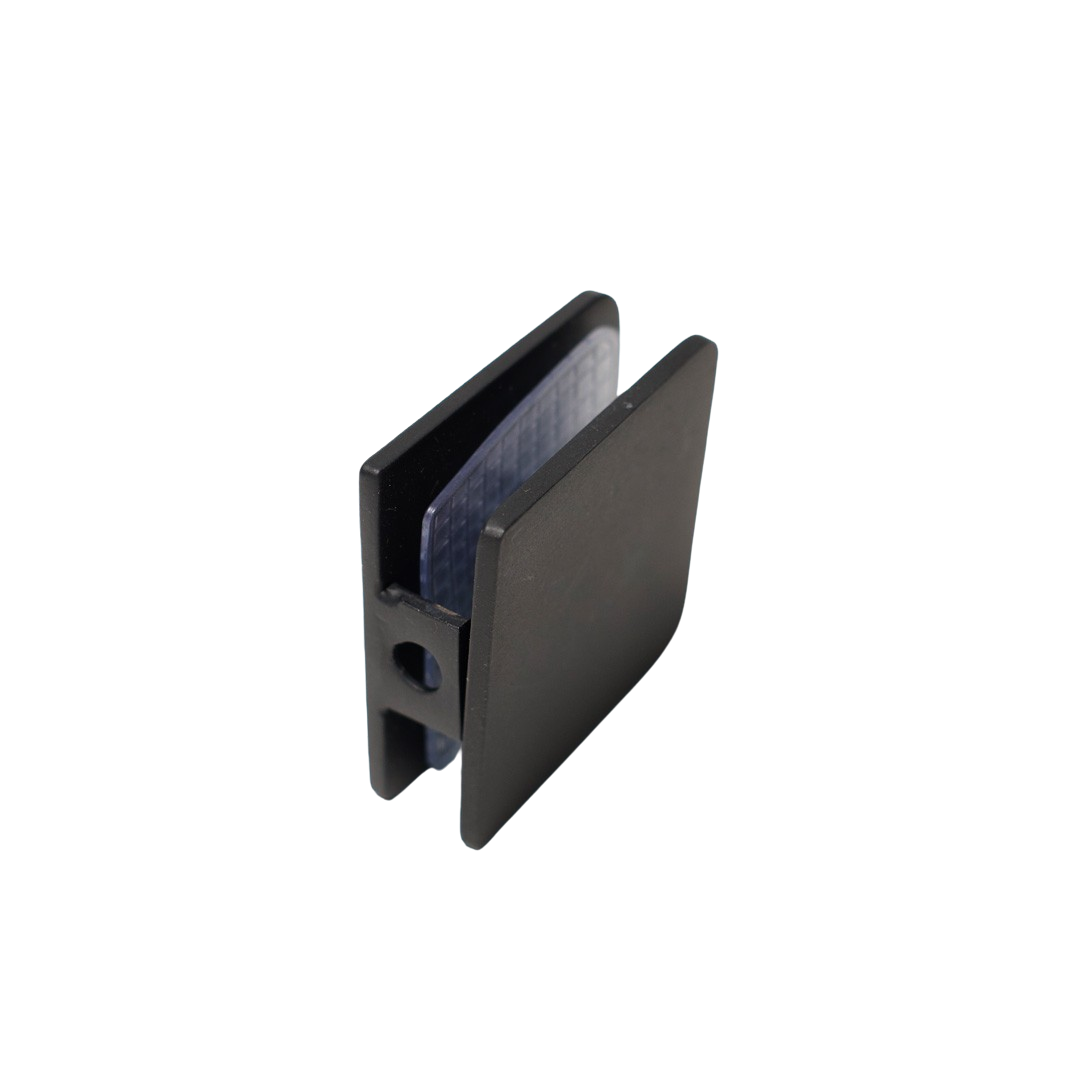 Clip Muro O Conector Muro Cuadrado Color Negro Mate - Image 4