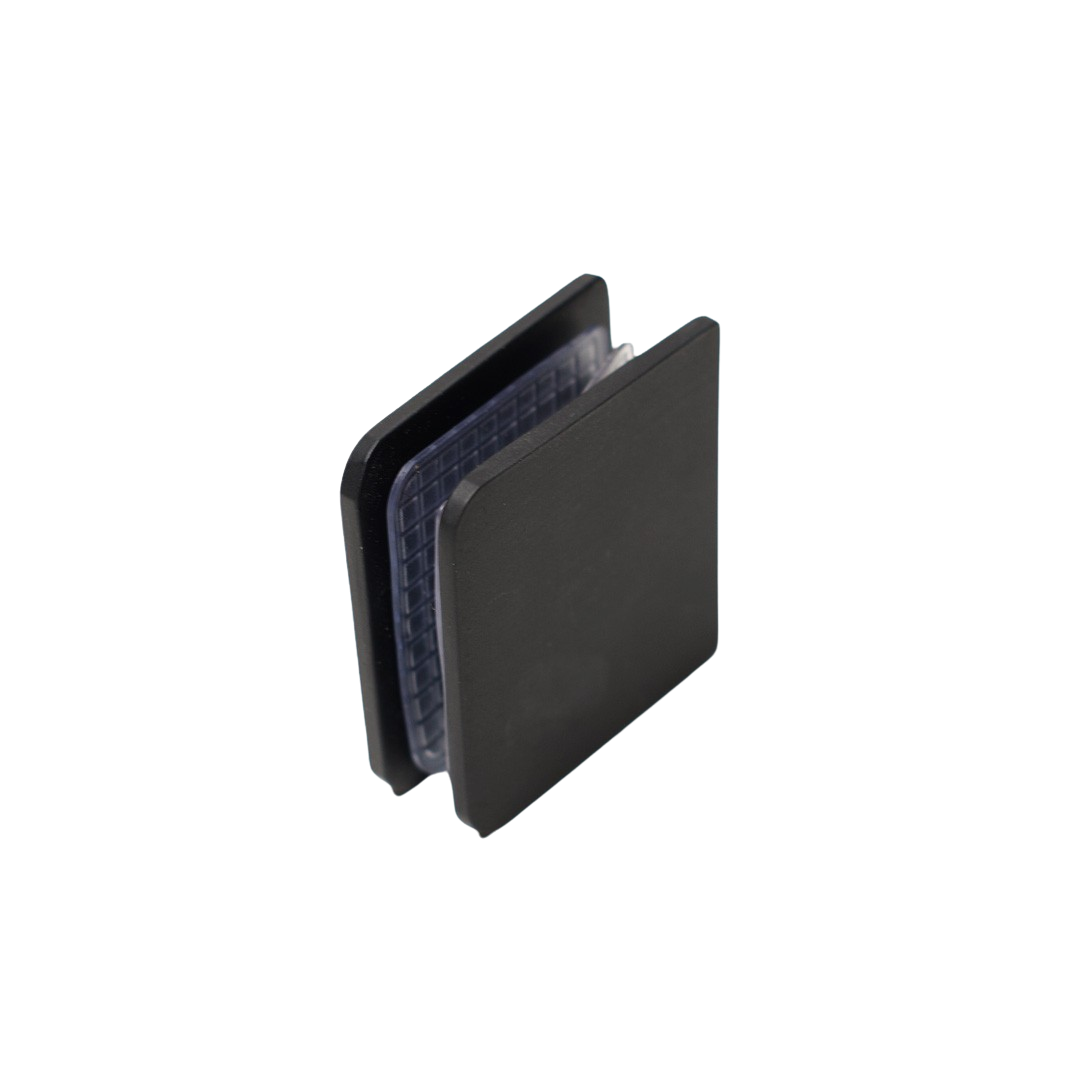Clip Muro O Conector Muro Cuadrado Color Negro Mate - Image 5