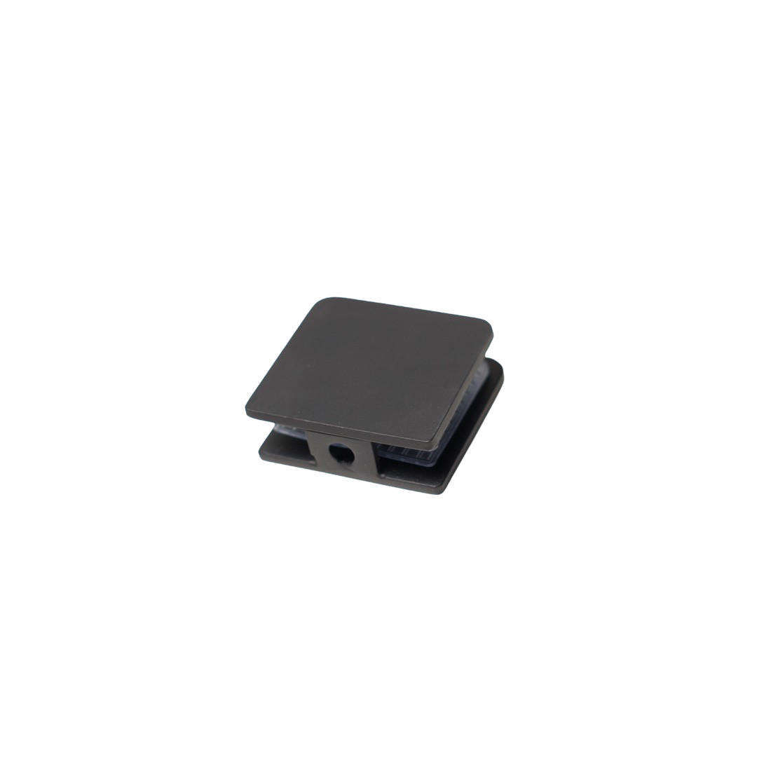 Clip Muro O Conector Muro Cuadrado Color Negro Mate - Image 7