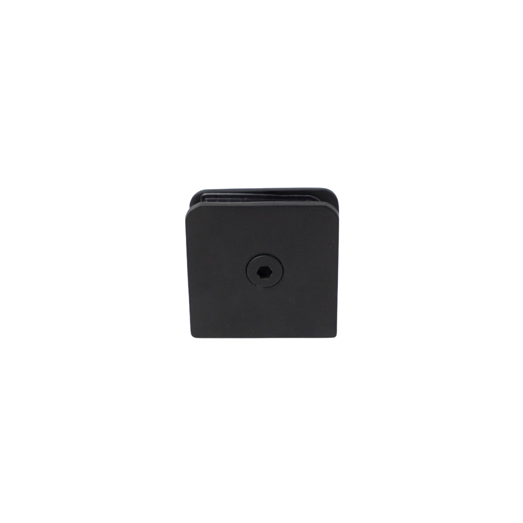 Clip Muro O Conector Muro Cuadrado Color Negro Mate - Image 8