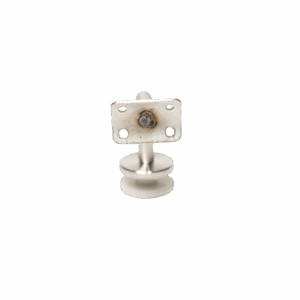 Conector Corto Vidrio-pasamanos Acero Inox Satin Económico