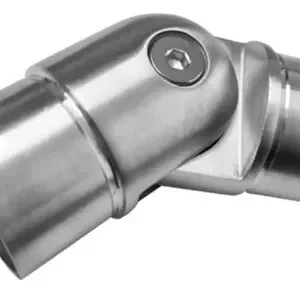Conector Para Barandal Articulado 90-180°  Tubo  2  Pulgadas